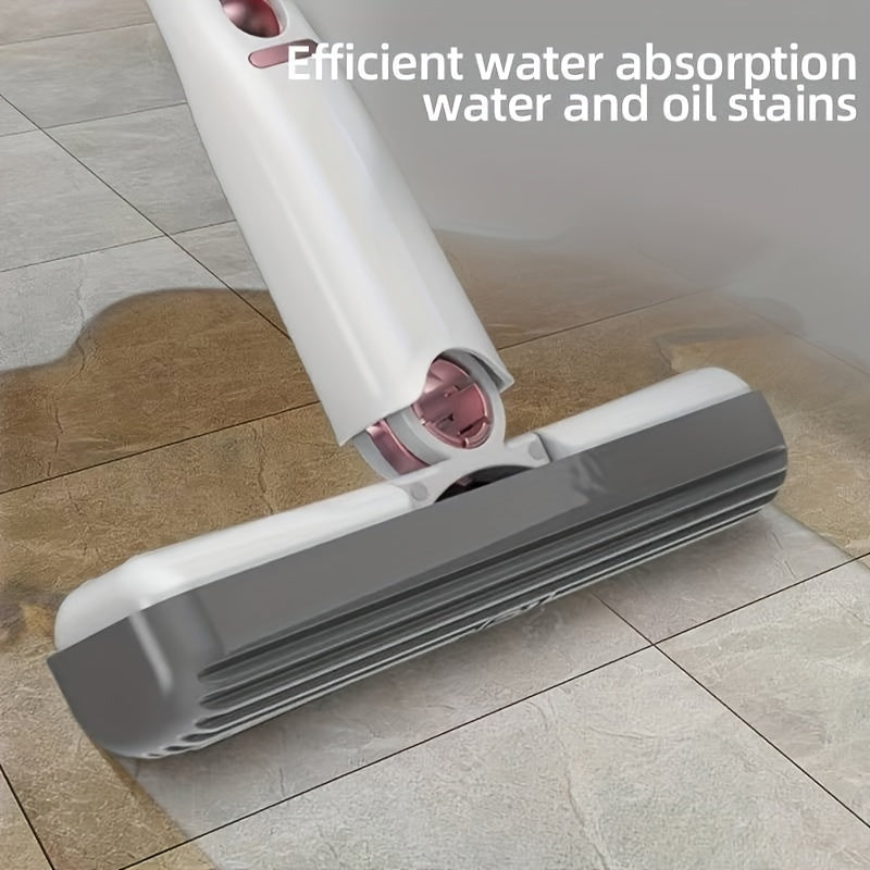 Portable Self-Squeeze Mini Mop: Lazy, Absorbent, and Multi-functional Cleaning Tool